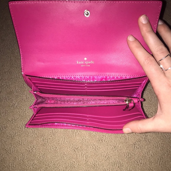 Pink Kate Spade Wallet - Picture 3 of 4